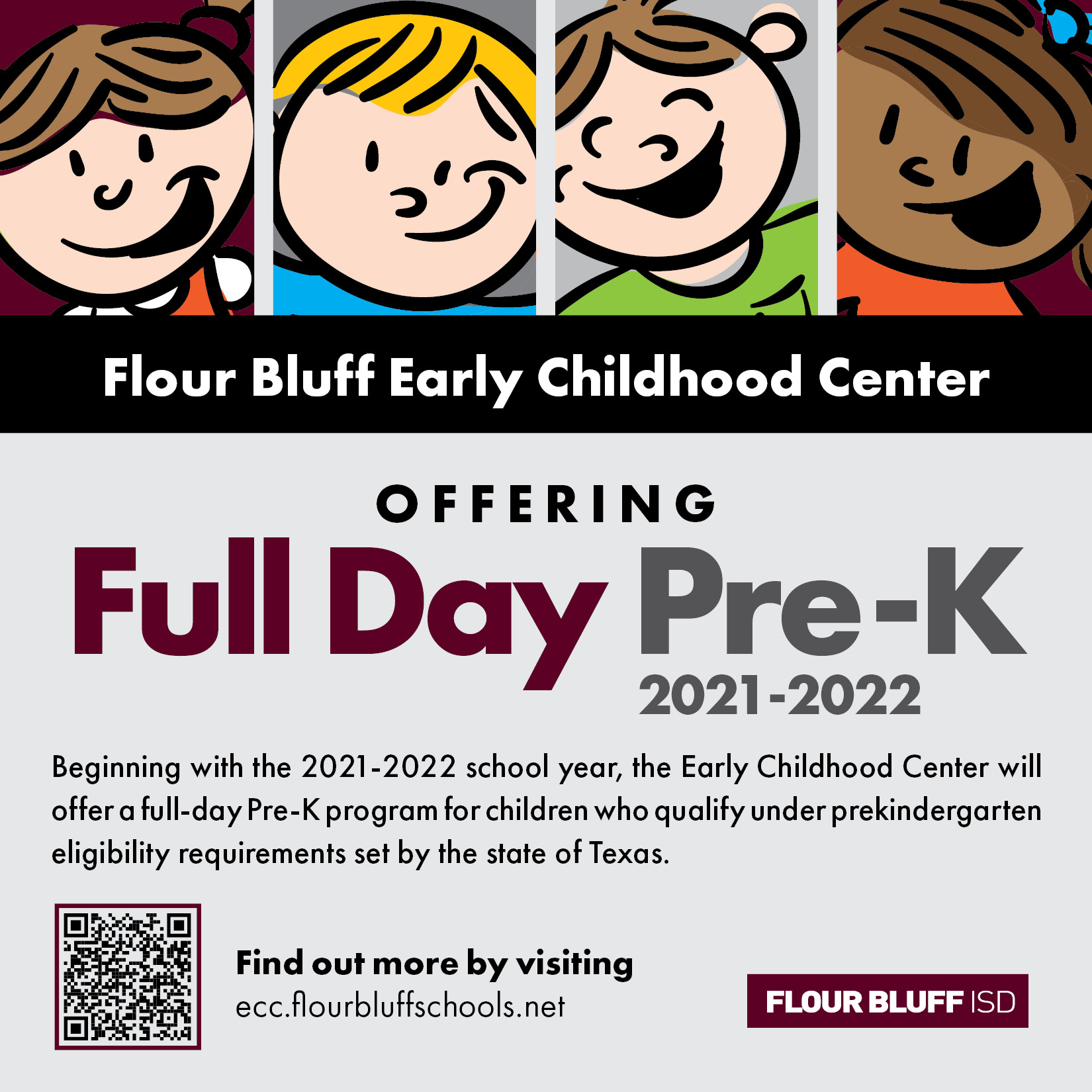 Flour Bluff ISD Early Childhood Campus to begin full-day Pre-K for 2021-2022 school year