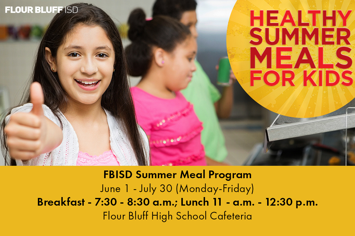 FBISD summer meal program begins June 1st