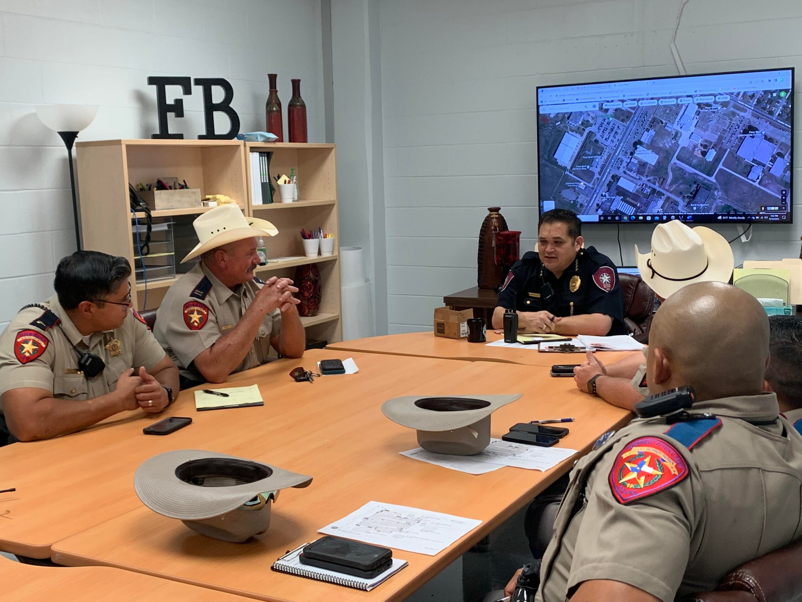 Flour Bluff ISD Police Department Teams with Local Organizations for First Drill of the School Year and Applies for Grant-Funded Equipment for the Department